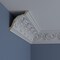 Ekena Millwork 5"H x 5"P x 7 1/8"F x 94 1/2"L Wakefield Crown Moulding MLD05X05X07WA - alternate 10